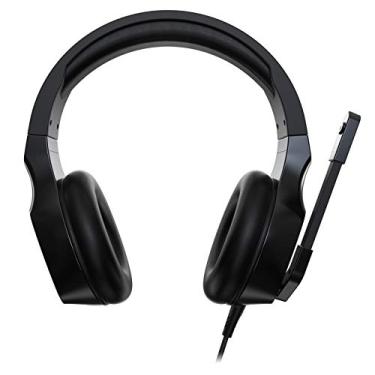 Imagem de ACER Headset Gamer Nitro Arco Ajustável, alto falantes posicionais e microfone Omnidirecional, Preto com vermelho, Grande ajustável