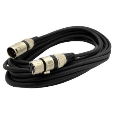 Imagem de Cabo Microfone/dmx - Xlr/canon Balanceado 2 Metros - MANCINI