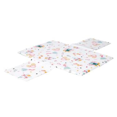 Imagem de Trocador de Fraldas Portátil Impermeável com Bolsos - Princess - Assen