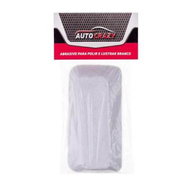 Imagem de Barra Abrasiva (Pedra) P/ Polir e Lustrar Branca Pequena - Auto Crazy
