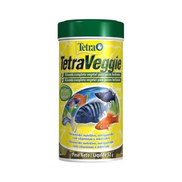 Imagem de Alimento para Peixe Tetra Peixe Tetra Veggie Flakes - 52g