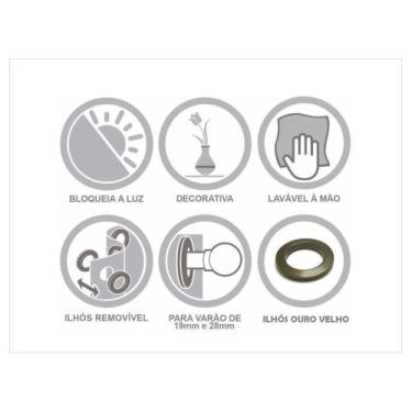 Imagem de Cortina Blackout 3 Metros Para Janela Tecdio Acetinado 3,00x1,70 - Raf