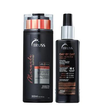 Imagem de Truss Miracle Summer Kit Shampoo e Day By Day Leave-in 250ml