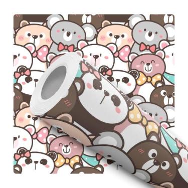 Imagem de Papel De Parede Adesivo Lavável Cozinha Aquarela Flores Floral Quarto 