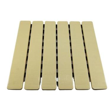 Imagem de Tapete Estrado Para Banheiro Cobalto Plastic - Marfim