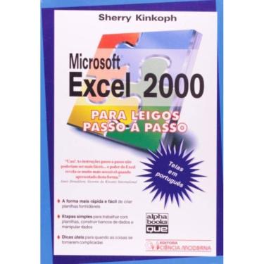 Imagem de Microsoft Excel 2000 P/Leigos Passo A Passo A Pass