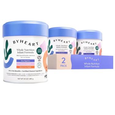 Imagem de Fórmula infantil ByHeart Whole Milk 0-12 meses 720 ml (pacote com 2)