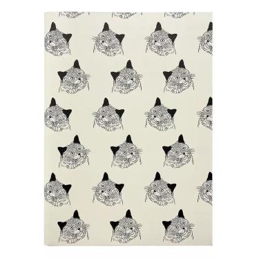 Imagem de Caderneta Costurada Gatos para Anotações Office Basics