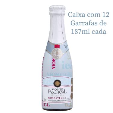 Imagem de Espumante Monte Paschoal Ice Moscatel 187ml C/12