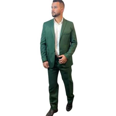 Imagem de Terno Slim Fit Masculino Paletó e calça Black November - Fressart, Ver