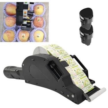 Imagem de Distribuidor de etiquetas elétrico de 7000 mAh - autonomia sem fio de 16 horas, design leve e portátil, aplicador de etiquetas comercial