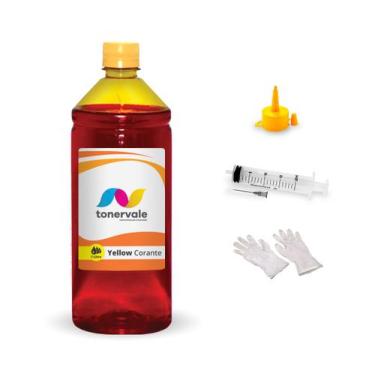 Imagem de Tinta Para Epson T504420 Yellow 1 Litro Linha Platinum - Toner Vale