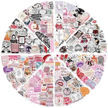 Imagem de 400 pçs adesivos de livro para Kindle, adesivos Bookish vinil à prova d'água Booktok decalques para garrafa de água, scrapbook, celular, ebook journal