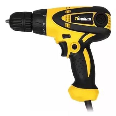 Imagem de Furadeira E Parafusadeira 3/8`` 300W Elétrica 7650 Titanium