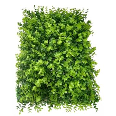 Imagem de Plantas artificiais Placa de samambaia Eucalipto 40x30cm(Eucalipto,2)