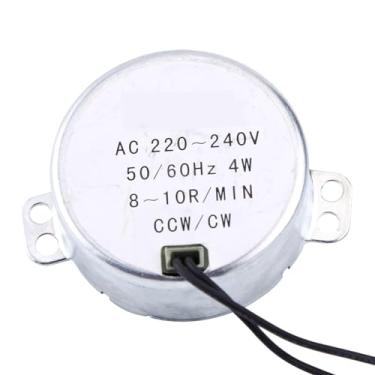 Imagem de Motor Síncrono CA 4W ​​220 a 240V, Motor Redutor CWorCCW, Baixo Consumo, Tamanho Pequeno e Peso Leve para Mecanismo de Ventilação de Ventilador Elétrico e Outros Equipamentos