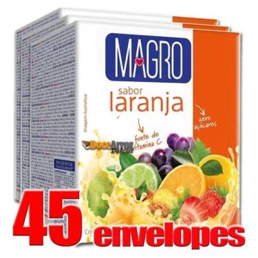 Imagem de Suco Magro Diet Zero Açucar 03 Caixas - Total 45 envelopes sabores sor