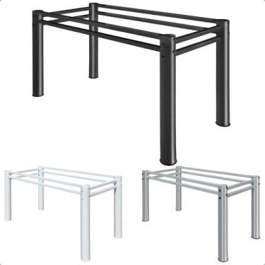 Imagem de Base Para Mesa De Jantar Para Pedra Granito Vidro Madeira de até 120 x 80cm (Craqueado)