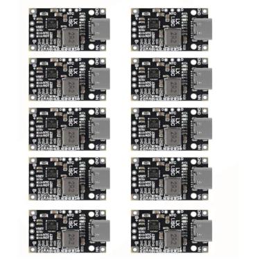 Imagem de DIANN 10 peças tipo-C USB 2S BMS 15W 8,4V 12,6V 1,5A Boost módulo de fonte de alimentação suporta carga rápida com indicador de carregamento de bateria de lítio