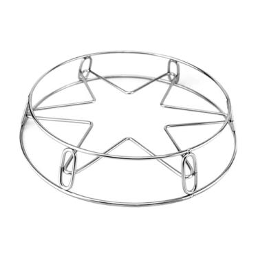 Imagem de Gralara Rack de vapor de rack de vapores de vapor de estampa multifuncional Protetor de de panela quente para restaurante em casa