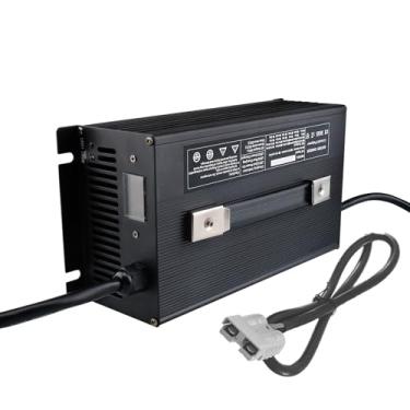 Imagem de Lzyjckh Carregadores de Baterias 12V/24V/36V/48V/60V/72V Carregador de Bateria para Empilhadeira de 1500W Várias conexões de saída disponíveis, com visor LCD,24v 40a black,4#