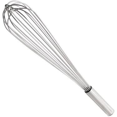 Imagem de Fue Gigante Batedor de Claras Ovos Massas  Profissional Grande 31cm Aço Inox - Bate Bolo Foet F - PANAMI