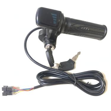 Imagem de Acelerador de 36 V com trava de energia e interruptor de luz, três posições: luz desligada apenas para scooter elétrica Gotrax Flex e scooter elétrica Hoverfly Z5