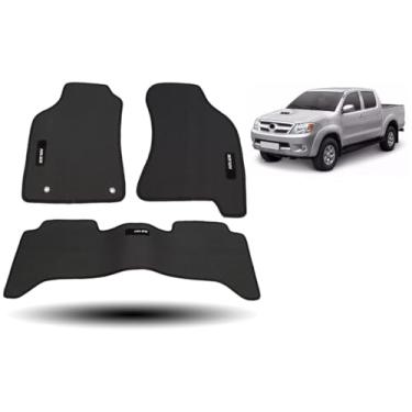 Imagem de Tapete Borracha Hilux 2005 Até 2011 Com Traseiro Interiço