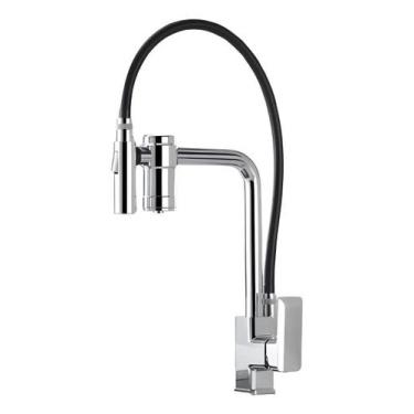 Imagem de Torneira Cozinha Gourmet Filtro Cromada Quente E Frio Luxo Misturador 