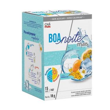 Imagem de Chá Gelado Chámais Boa Noite Mais Maracujá 15 Sachês - Clinicmais