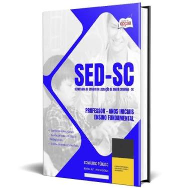 Imagem de Apostila Sed Sc 2024 Professor Anos Iniciais Ensino - Apostilas Opção