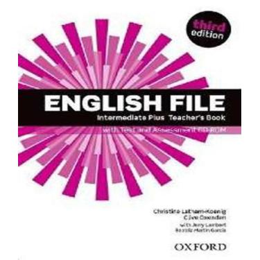 Imagem de English file intermediate plus teachers book with test and cd rom pack