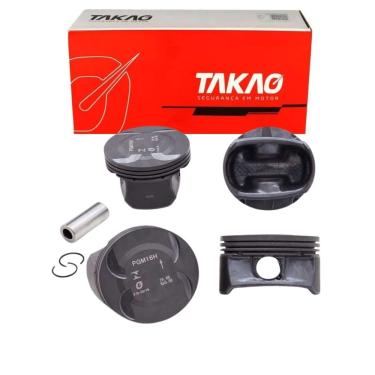 Imagem de Pistão (Jg) Sonic 1.6 16V 2012 A 2014 - Takao Pgm16H100