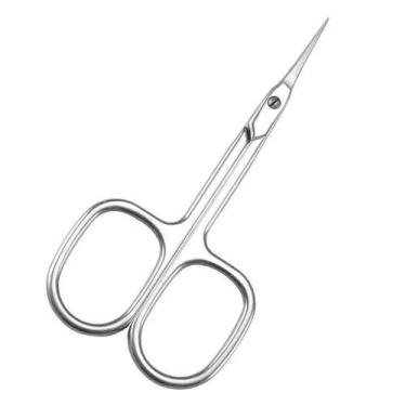 Imagem de Tesoura De Cutícula De Aço Inoxidável Profissional Para Manicure Remov