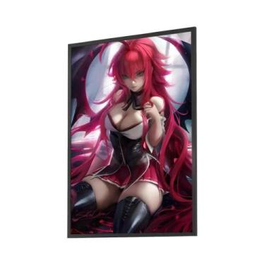 Imagem de Sexy Rias Gremory Anime Girl Retro Kraft Paper Sticker Arte Estética P