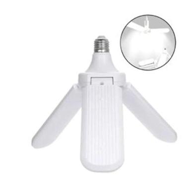 Imagem de Lâmpada Tripla Led Multifuncional Potente Tipo Pétala Branca