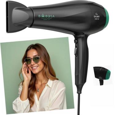 Imagem de Secador GAMA Babosa Difusor 2100W Motor Profissional Brilho Hidratação Óleos Essenciais Antifrizz