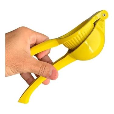 Imagem de Espremedor De Limão Plus Metal Preto Suco De Limão Luxo Chef