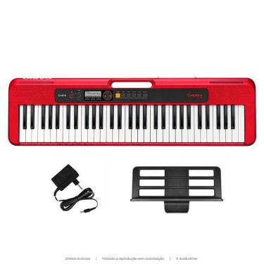 Imagem de Teclado Casiotone CT-S200 Vermelho