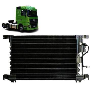 Imagem de Condensador Do Ar Mb Actros 2010 Á 2019 Tubos Aletas - KLASSE AUTO PAR