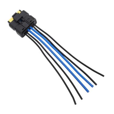 Imagem de Generic Conector de Pigtail de Chicote de Lâmpada Traseira, Plugue de 6 Pinos Com Duração de 6 Pinos e Reprodução de Conector Fiação Luz Traseira para Clio Mk 3 2005-2012