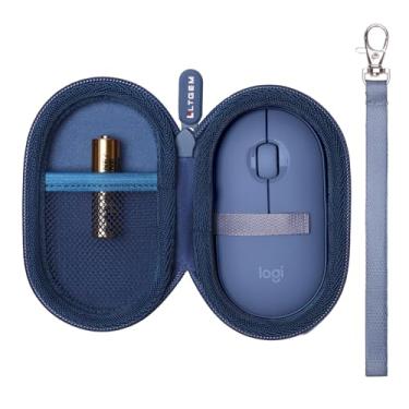 Imagem de LTGEM Capa compatível com Logitech POP & Pebble Mouse 2 M350s/M350/M355/M340/i345 mouse Bluetooth sem fio, rosa