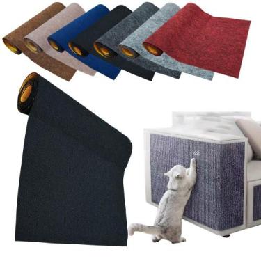 Imagem de Arranhador Adesivo Protetor Sofá Cama Carpete Premium - Pulo Du Gato, 