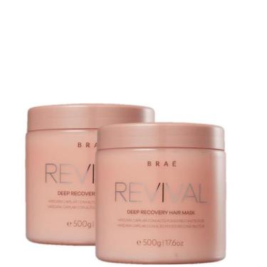 Imagem de Kit BRAE Revival - Mascara de Reconstrucao 500g (2 Unidades) - BRAÉ