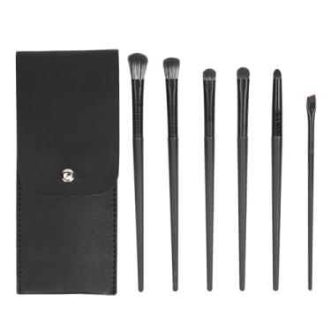 Imagem de OKJHFD 6pcs Eye Shadow Brushes Soft Fluffy Hair Easy Coloring Comfortable Grip Detail Makeup Brush Kit for Eyes Eye Makeup Brushes Eye Shadow Brushes Easy Coloring Comfortable Grip