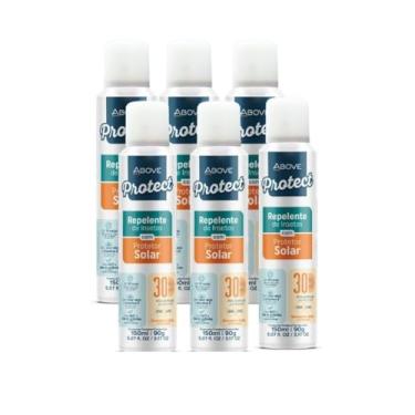 Imagem de Above Kit 6 Repelentes Spray Com Proteção Solar FPS30 150ml