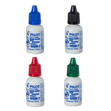 Imagem de Tinta para Pincel WBM-7 Quadro Branco 15ml Pilot, Preto