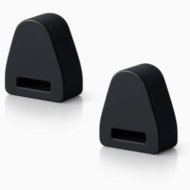 Imagem de Parada de para-choque 16633065 para porta traseira para compatível com Chevy Silverado GMC Sierra Pickup 1999-2007, porta traseira de borracha direita ou esquerda, compatível com GM 16633065 Dorman 45679