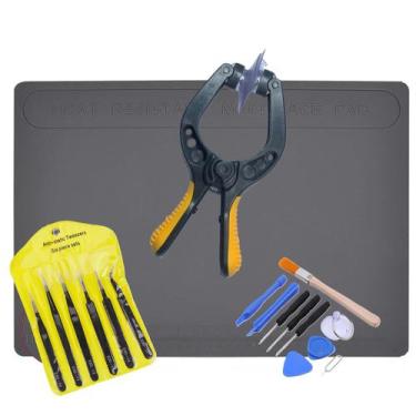 Imagem de Tapete Antiestatica 28x41cm Kit c/ Ventosa Pro e Acessórios - Pengi