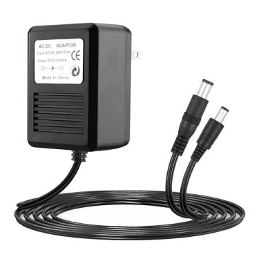 Imagem de FNKTQL Para Fonte De Alimentação Snes, Cabo Nes Compatível Com Super Nintendo/Snes/Nes/Sega Genesis Mk1/2 Atari Jaguar